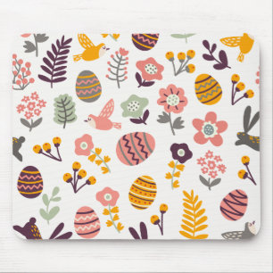 Blumenostern-Frühlings-Muster Mousepad