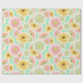 Blumenpapier Geschenkpapier