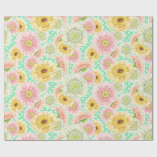 Blumenpapier Geschenkpapier