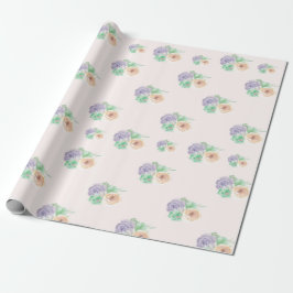 Blumenpapier Geschenkpapier