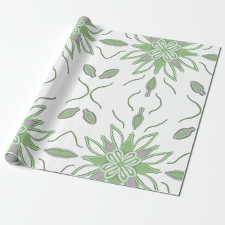 Blumenpapier Geschenkpapier