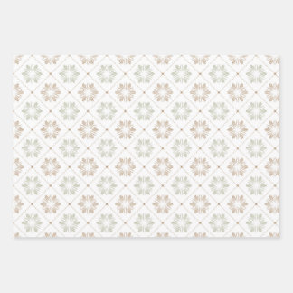 Blumenpapier Geschenkpapier Set