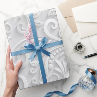 Blumenpapier mit 30 Zoll * 150 Meter glänzendes Pa Geschenkpapier