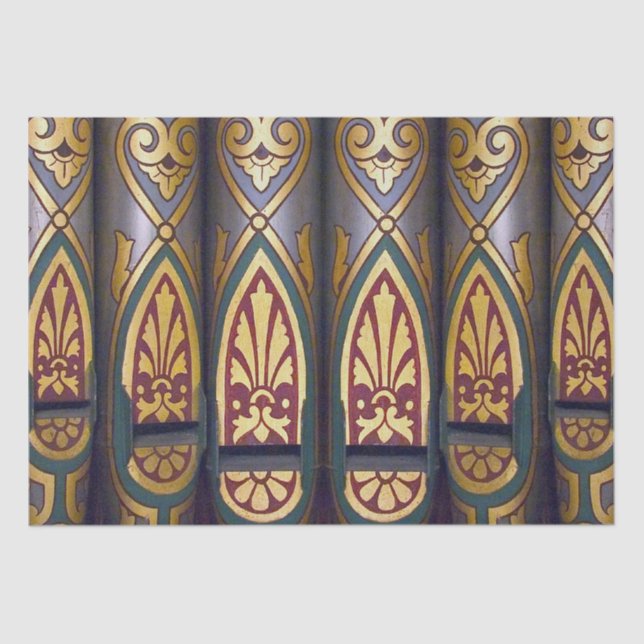 Blumenpapier Seidenpapier (Vorderseite)