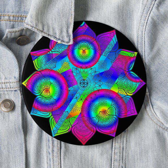 Blumenparadies Button (Beispiel)