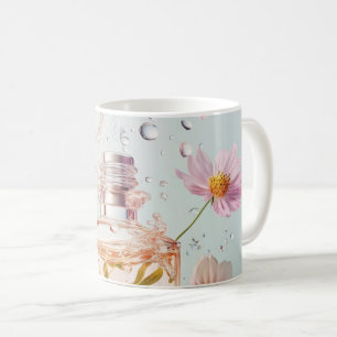 Blumenparfüm Kaffeetasse