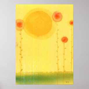 Blumenpasten Poster
