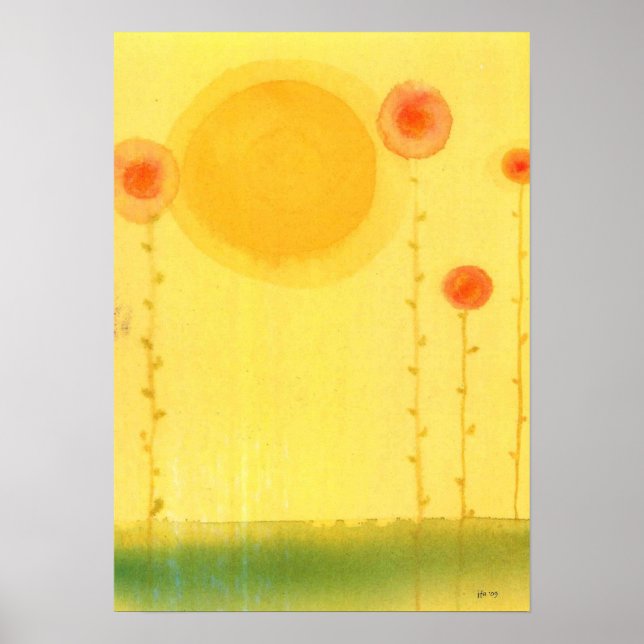 Blumenpasten Poster (Vorne)