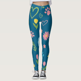 Blumenpaw Print Leggings