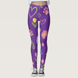 Blumenpaw Print Leggings