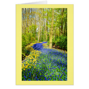 Blumenpfad der Blumenkarte