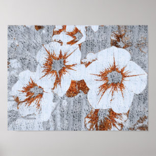 Blumenplakat Poster