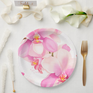 Blumenplatte Hochzeit/Dusche Pappteller