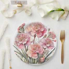 Blumenplatte Hochzeit/Dusche Pappteller