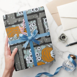 Blumenpochormuster orientalischer Stil Samarkande Geschenkpapier