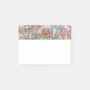 Blumenpost-Hinweise Post-it Klebezettel