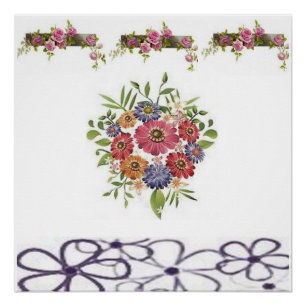 Blumenposter Poster