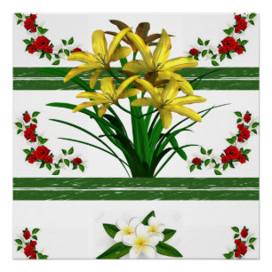 Blumenposter Poster