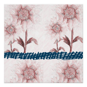 Blumenposter Poster