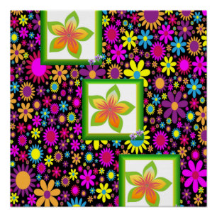 Blumenposter Poster