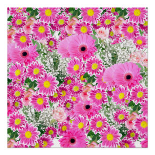 Blumenposter Poster