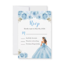 BlumenPrinzessin in hellblauem Kleid