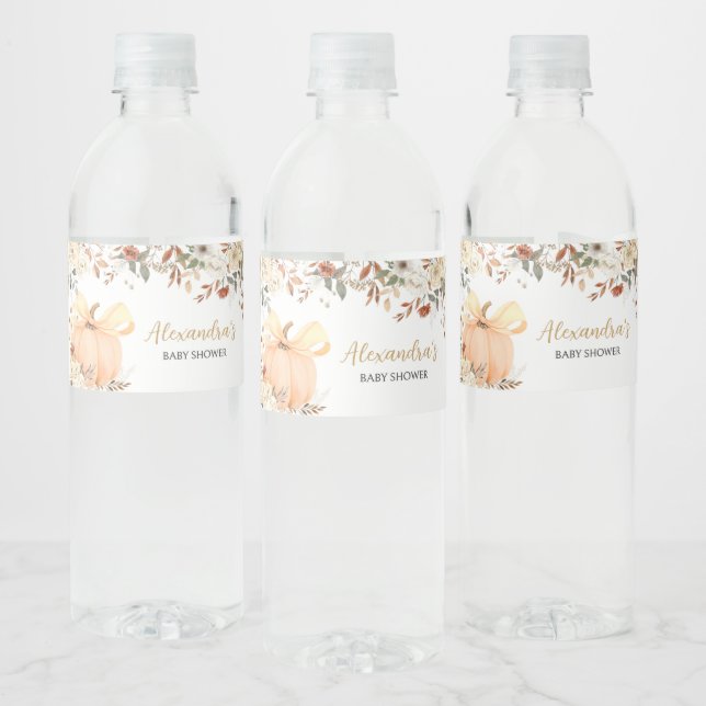 Blumenpumpenfallen in Liebe Babydusche (Flaschen)