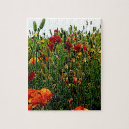 Blumenpuzzlespiel: Die Blumen-Felder, Karlsbad, CA
