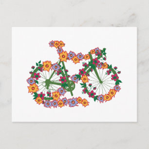Blumenrad Postkarte