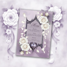 Blumenrahmen mit Herz und weißen Rosen