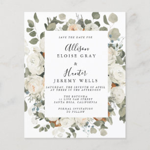 Blumenrahmen Save the Date
