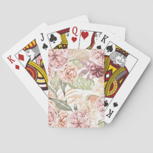 Blumenrahmen Spielkarten