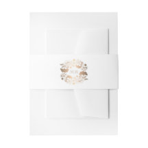 Blumenreath Gold und White Elegante Hochzeit