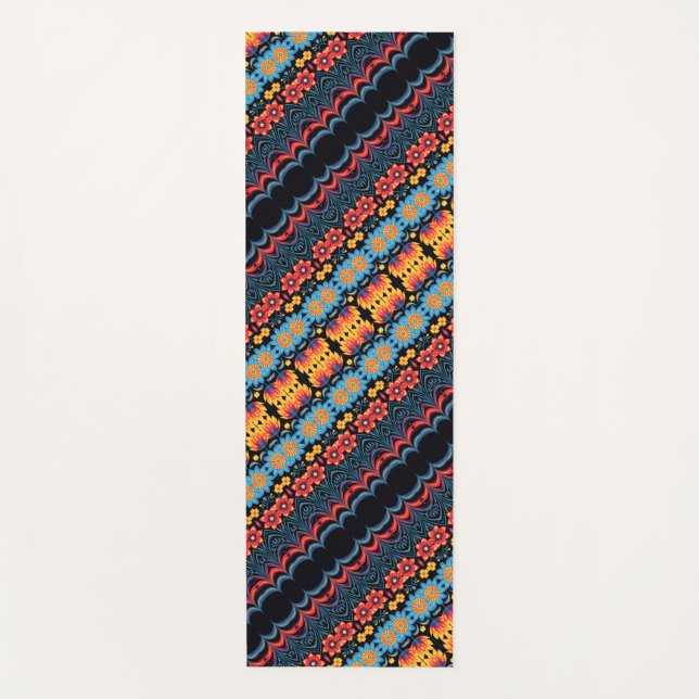 blumenreich yogamatte (Vorderseite)