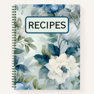 Blumenrezeptur Notizbuch