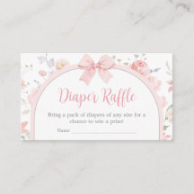 Blumenrosa-Baby in Bloom Diaper Raffel