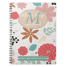 Blumenrosa blaubraune Monogramm Mama 1. Rezept