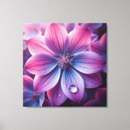 Blumenrosa und Lila Lilac Leinwanddruck