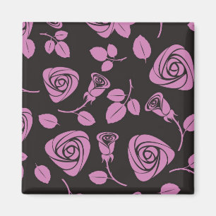 BlumenRosen-Hintergrund Magnet