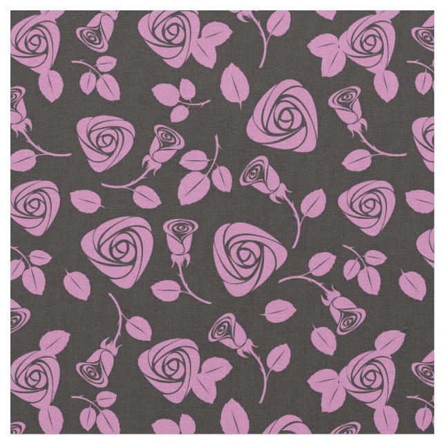 BlumenRosen-Hintergrund Stoff (Nahaufnahme)