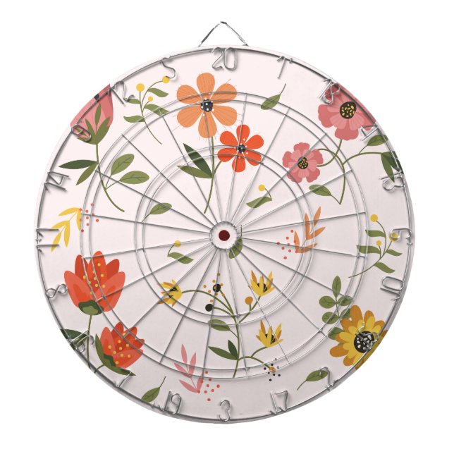 Blumensammlung Dartscheibe (vorne)