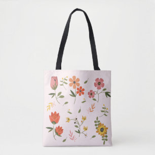 Blumensammlung Tasche