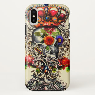 Blumenschädel Case-Mate iPhone Hülle