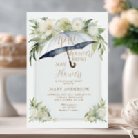 Blumenschirm April Duschen bringen Mai Blume