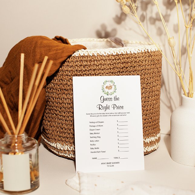 Blumenschläfer-Dusche schätzt den richtigen Preis Flyer (Von Creator hochgeladen)