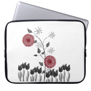 Blumenschlauch für Ipad Laptopschutzhülle