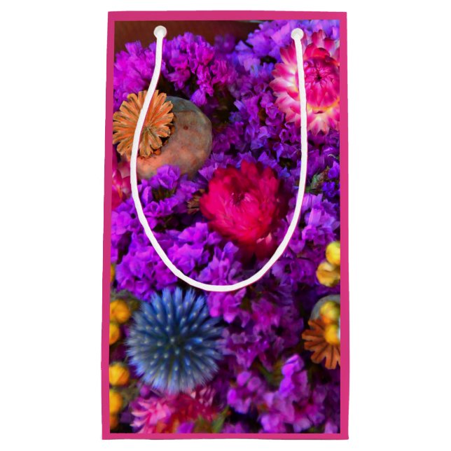 Blumenschmuck Kleine Geschenktüte (Vorderseite)
