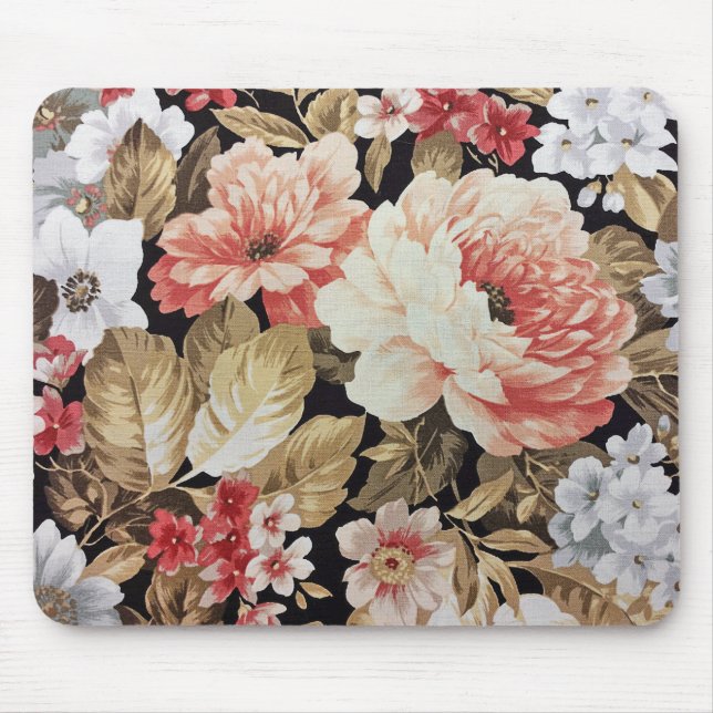 Blumenschmuck Mousepad (Vorne)