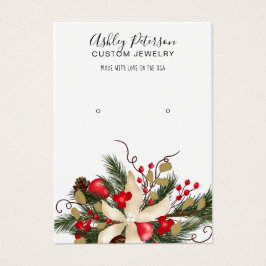 Blumenschmuck Ohrring-Anzeige