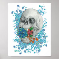 Blumenschmuckposter